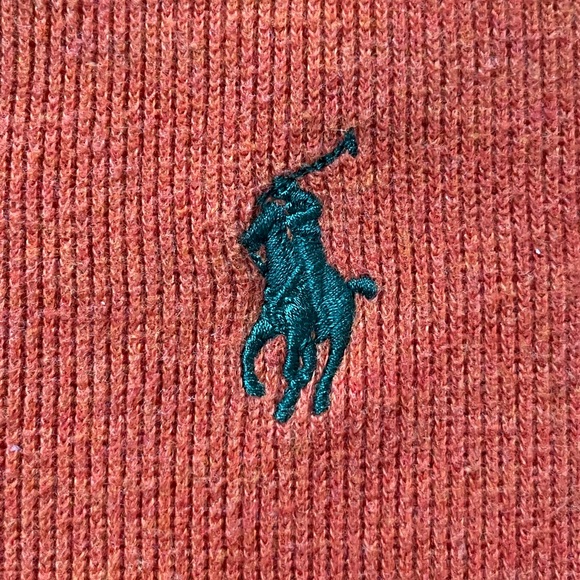Polo Orange Pullover - Picture 3 of 4